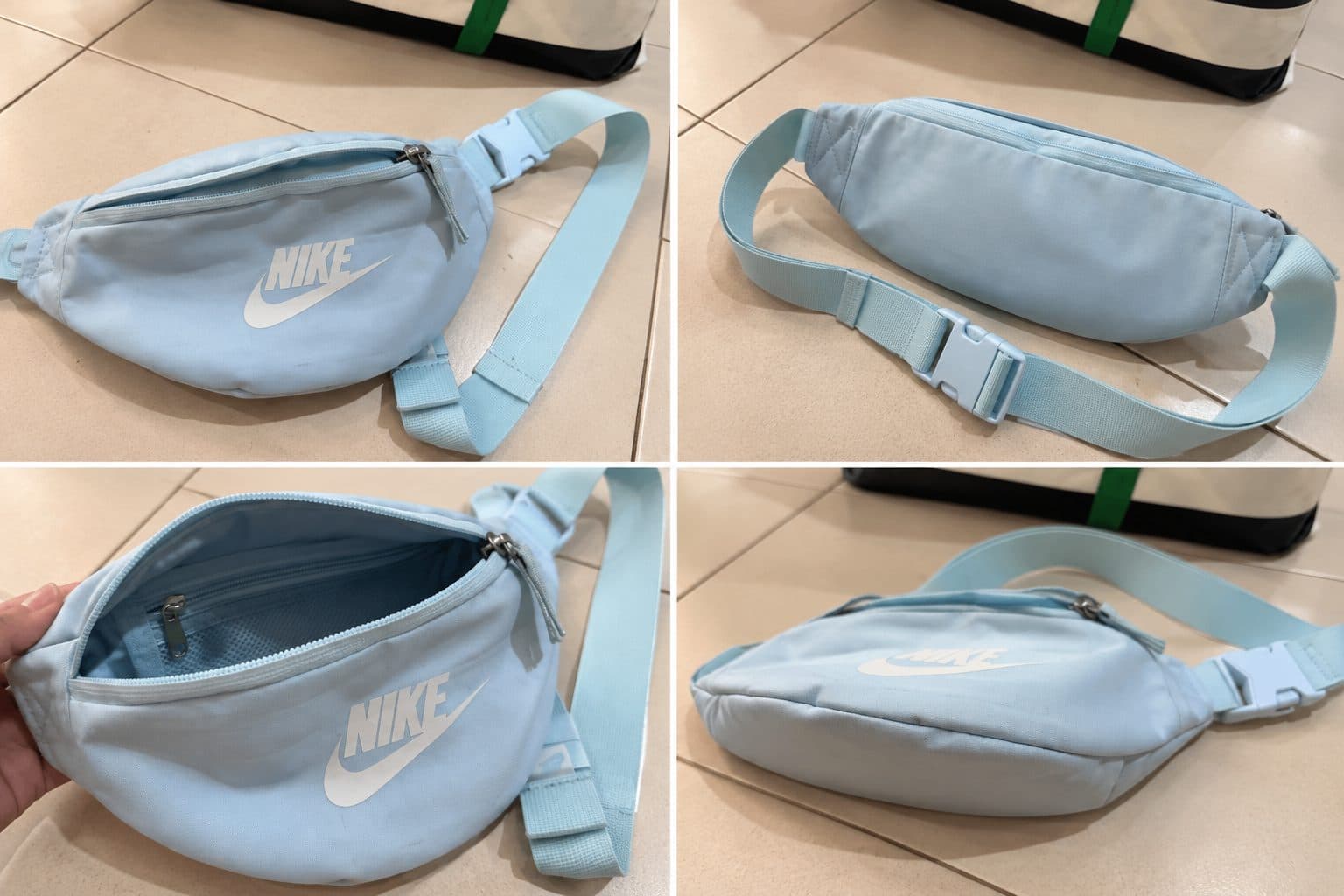 Nike Waist Bag / Sling Bag Blue – Tas Pinggang Selempang Sporty