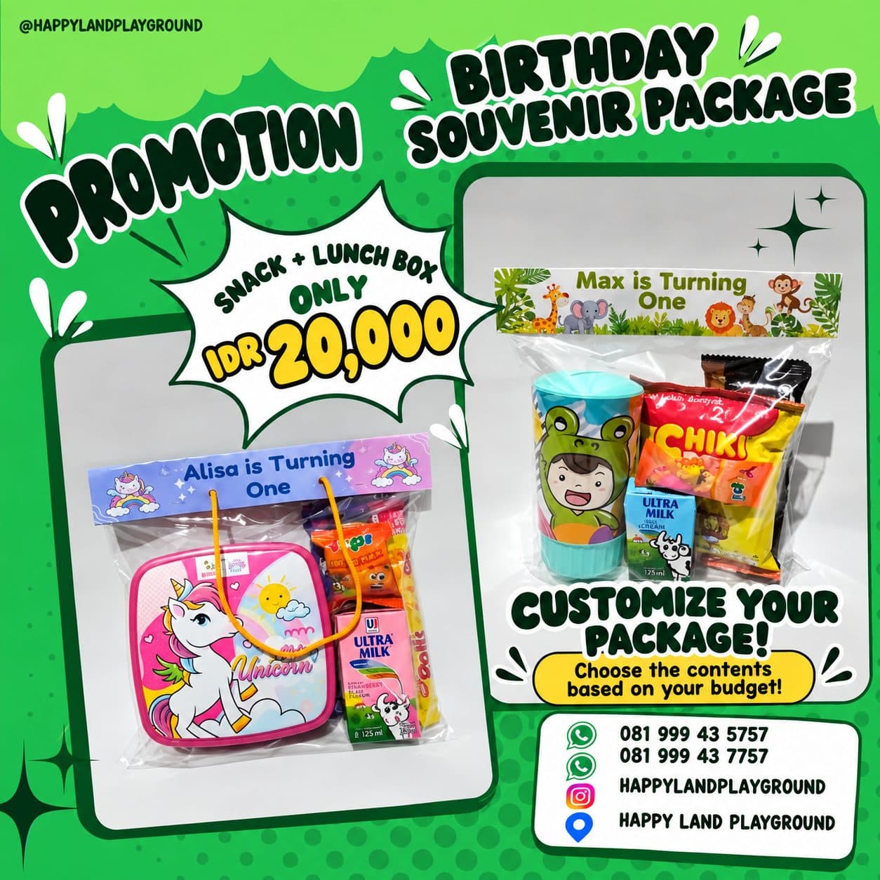 BIRTHDAY SOUVENIR PACKAGE (1/3)