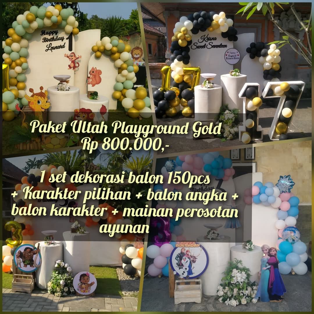 Kids & Adult Birthday Decoration Service | Balloon Birthday Decoration | Party Decoration Package (1/4)