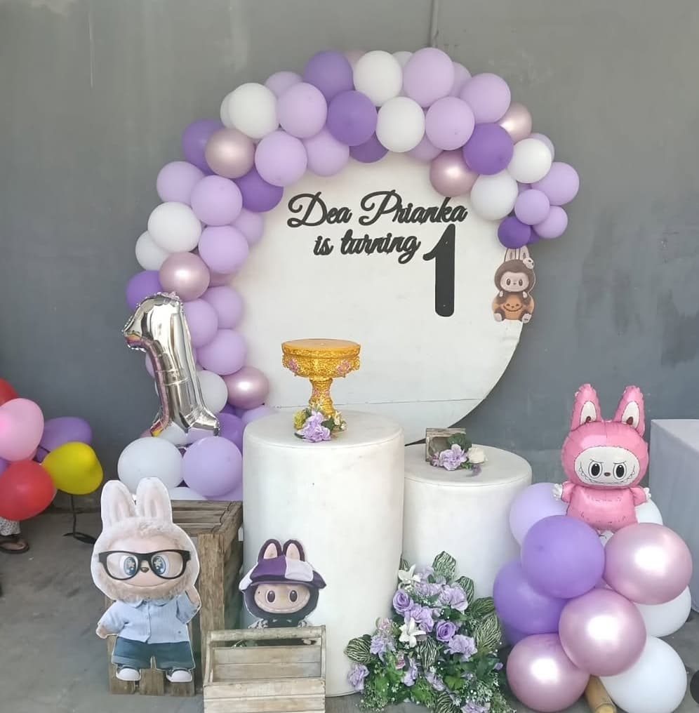 Kids & Adult Birthday Decoration Service | Balloon Birthday Decoration | Party Decoration Package (1/4)