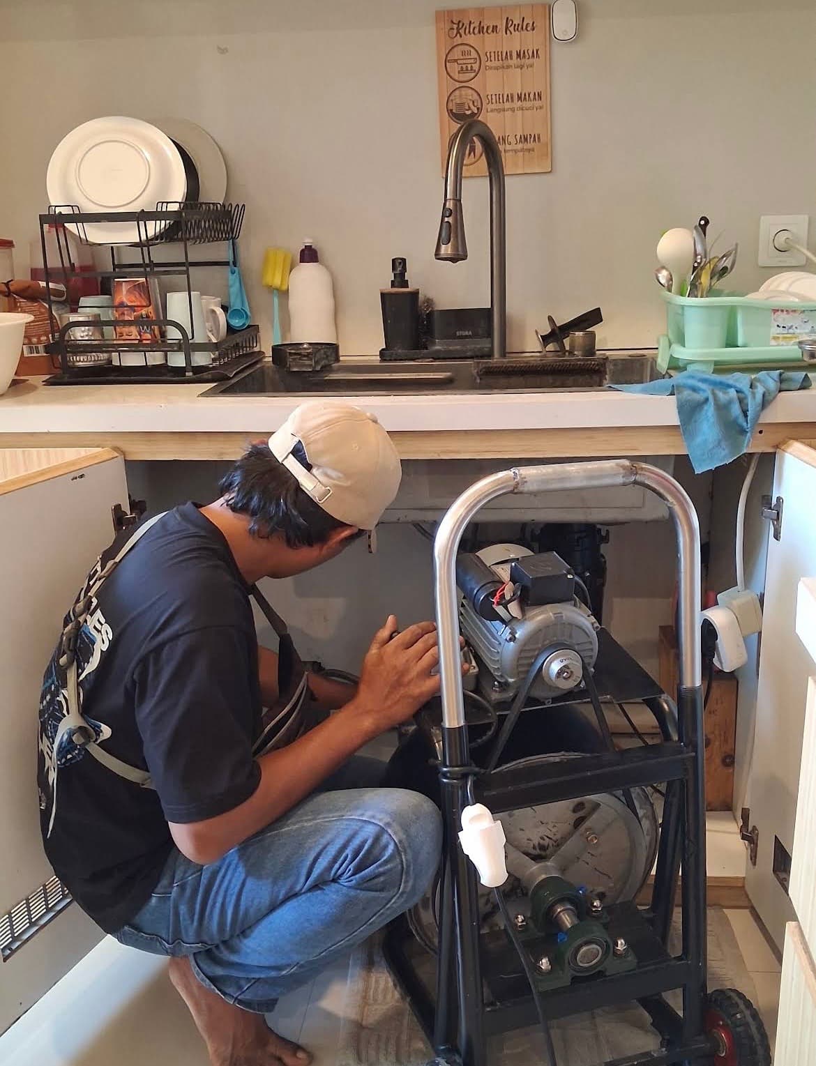 Ghani Clogged Pipe Service-Solution for Blocked Drains (1/3)