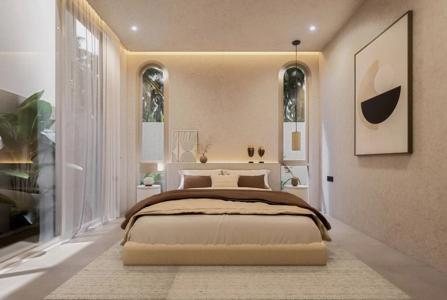 2 Bedroom - Mediterranean and Industrial Series in Pecatu Bali (1/2)