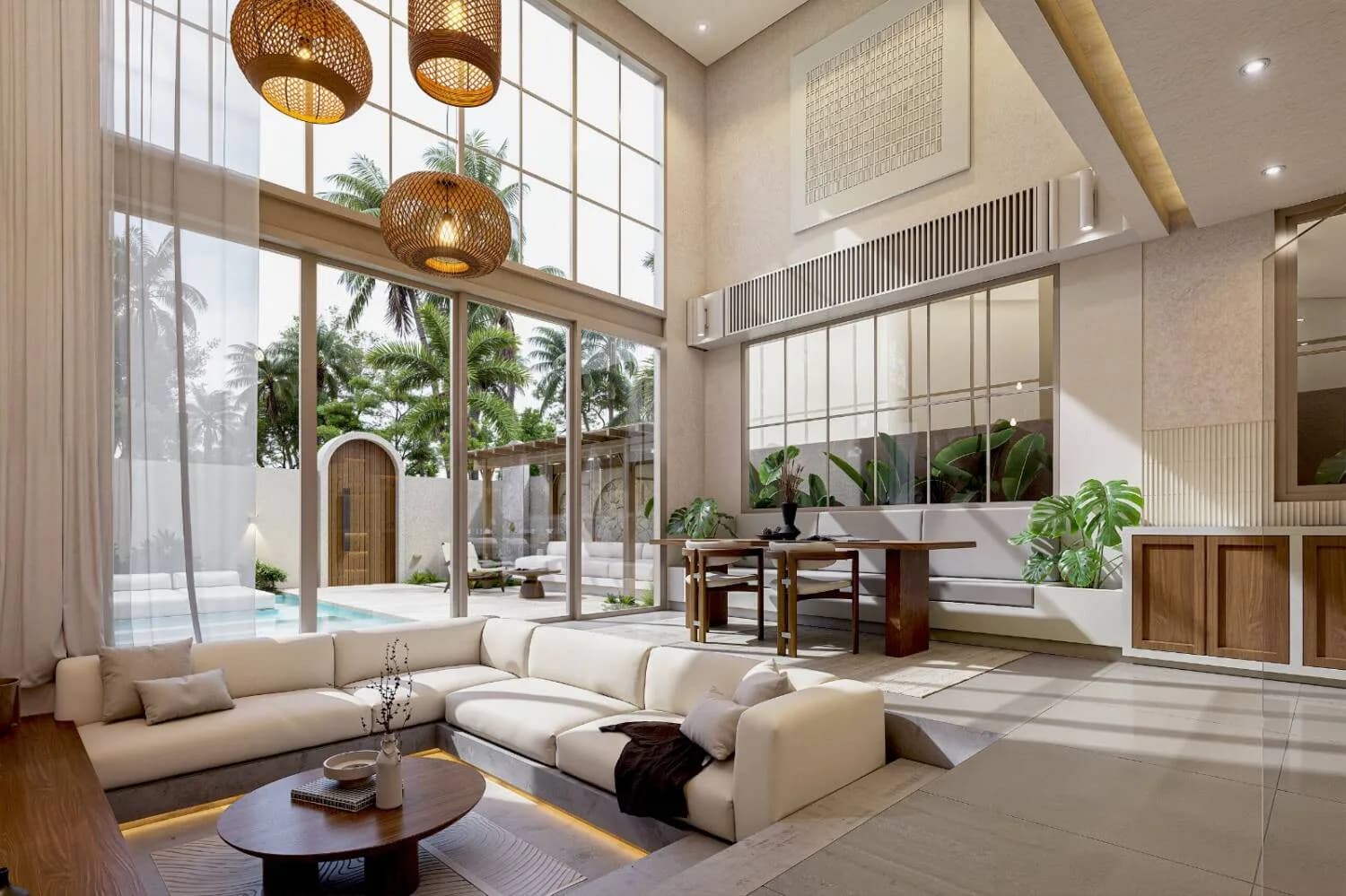 2 Bedroom - Mediterranean and Industrial Series in Pecatu Bali (1/2)