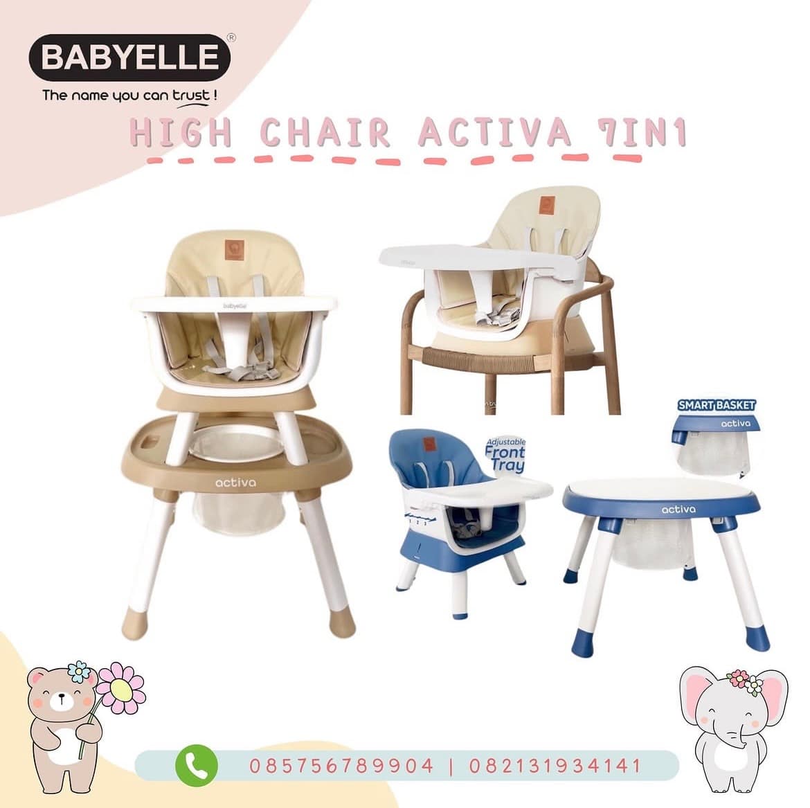 Baby chair 7in1 (1/2)