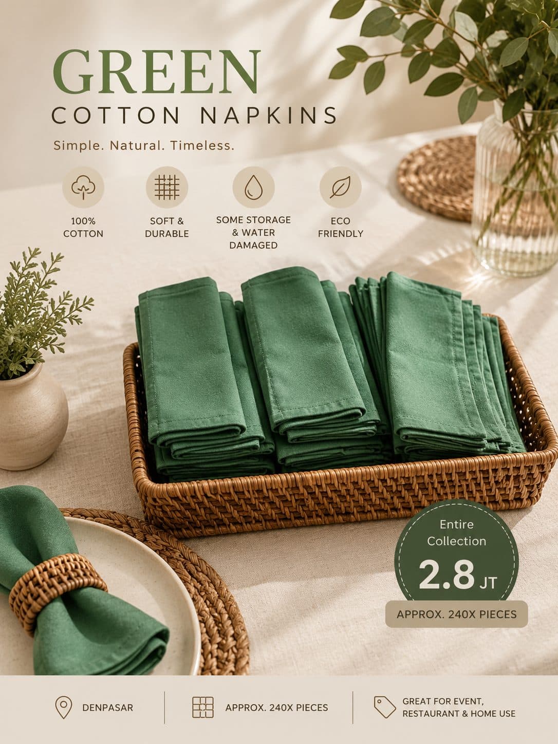Green Naphkin — photo 1
