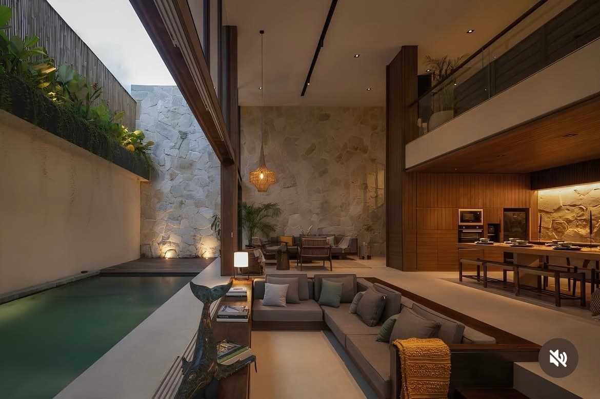 Contemporary Tropical Freehold 3-Bedroom Villa in Canggu — photo 1