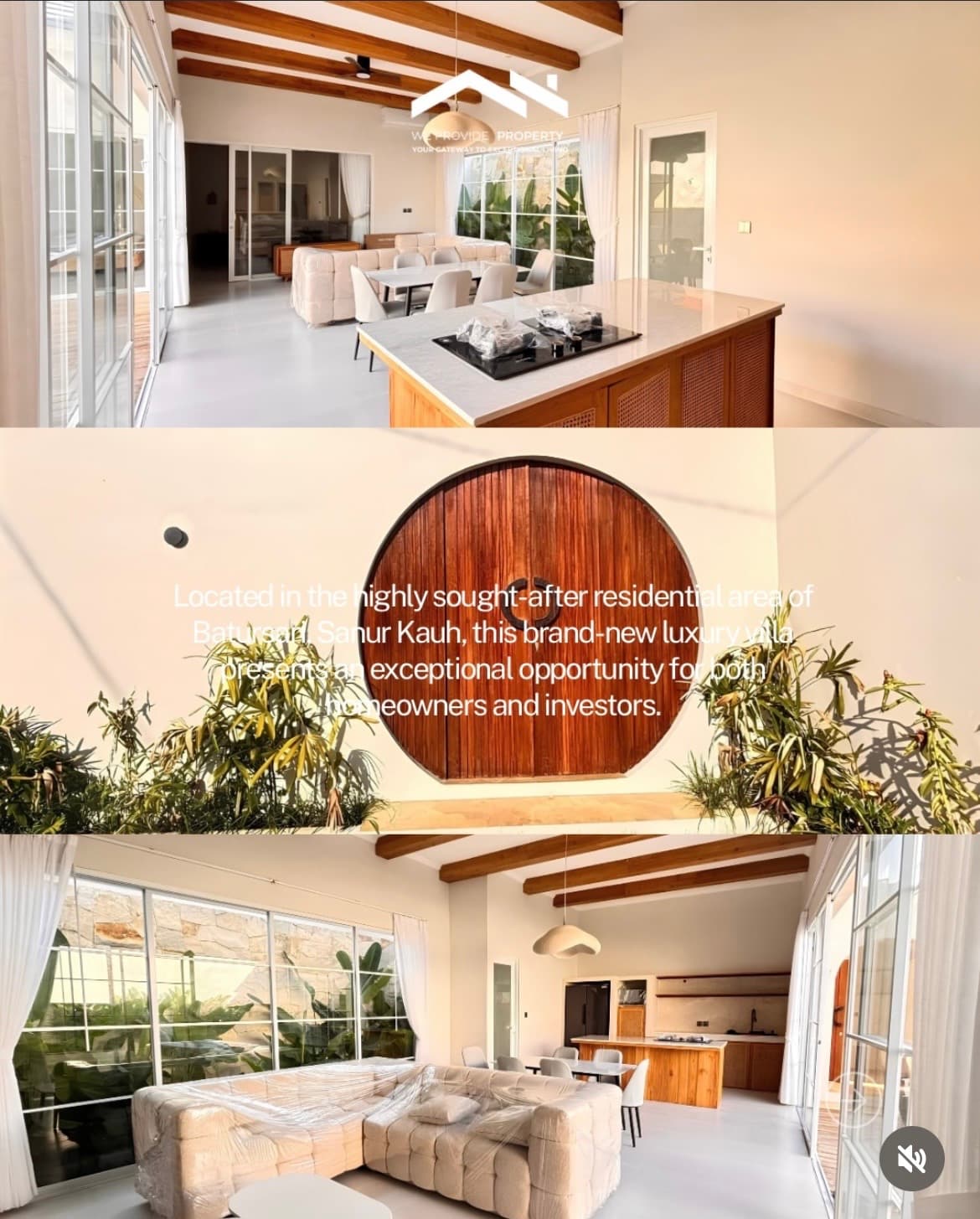 Vila Luxury 3 Kamar Baru di Sanur (1/3)