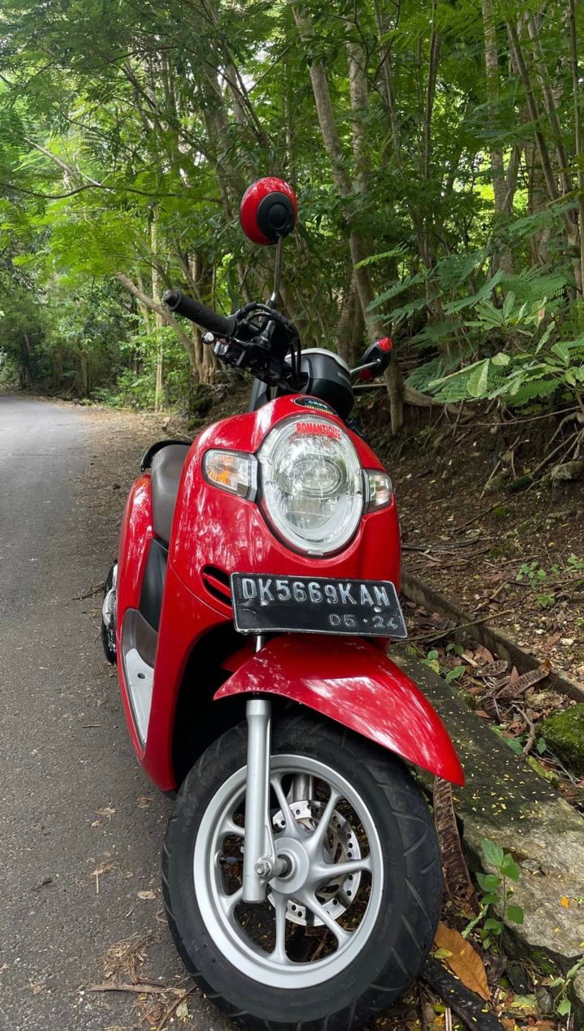 Rental motor Honda Scoopy (1/2)