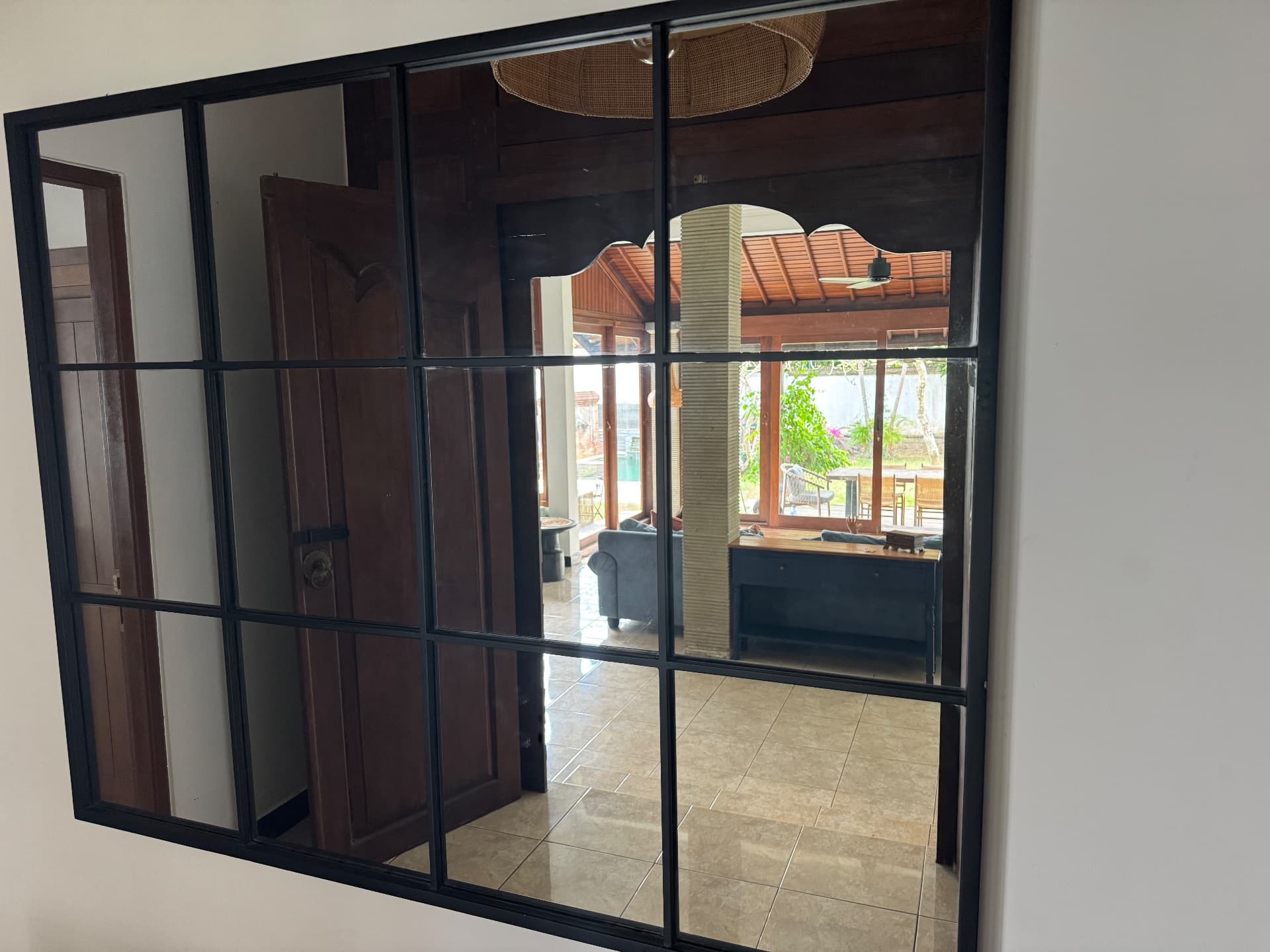 Industrial style mirror (1/2)