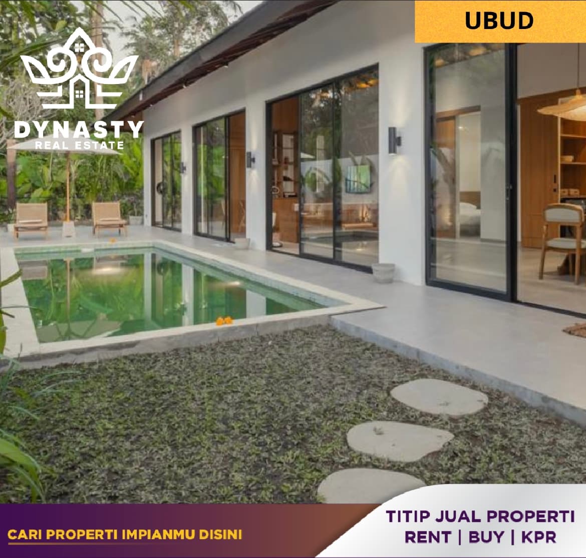 VILLA UBUD – PRIVATE POOL & LOKASI PREMIUM (1/3)