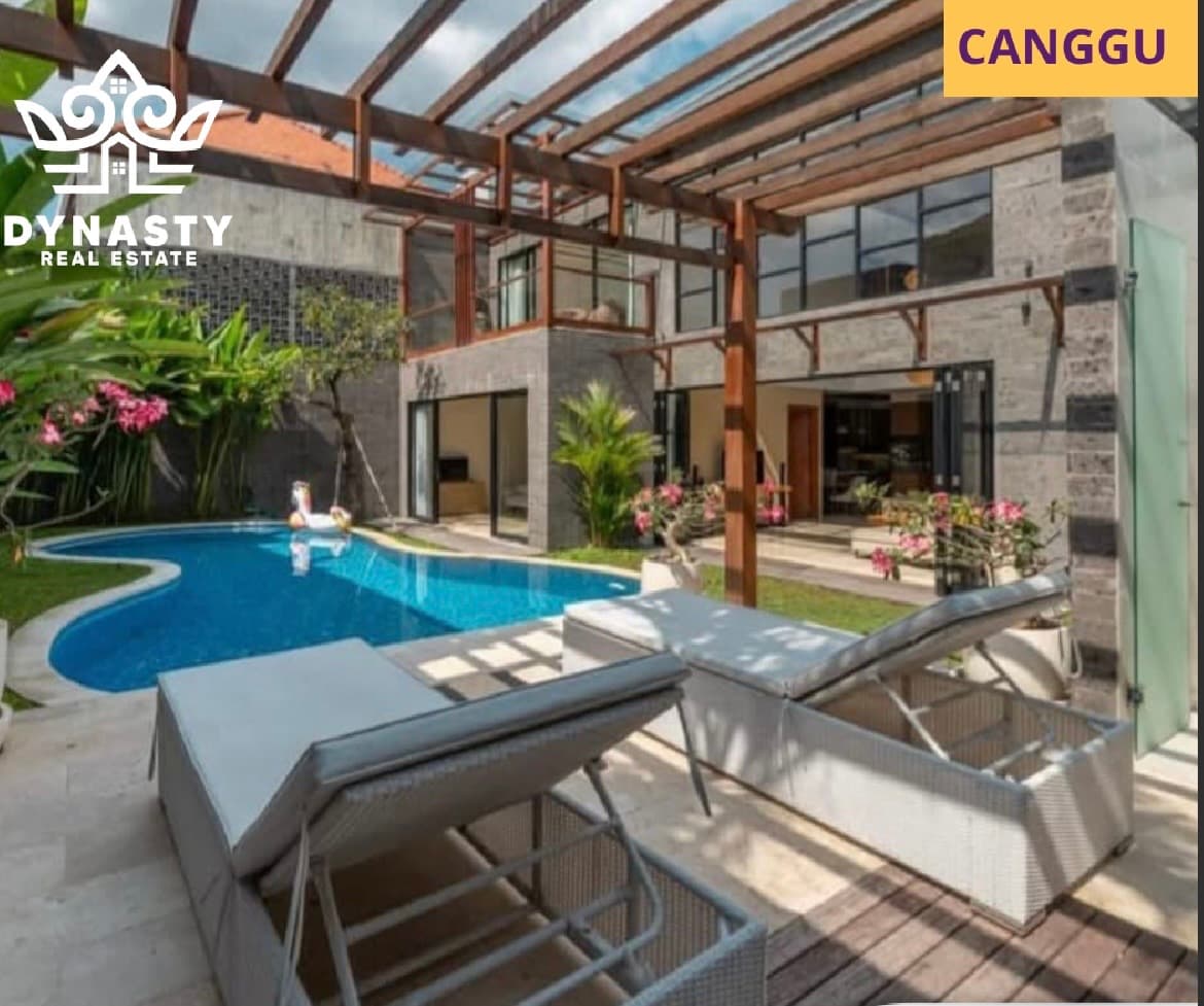Designer Tropical Villa for Rent Canggu — foto 1