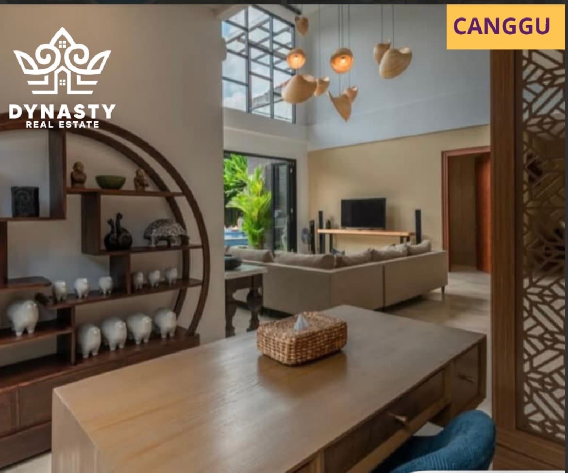 Designer Tropical Villa for Rent Canggu (1/3)
