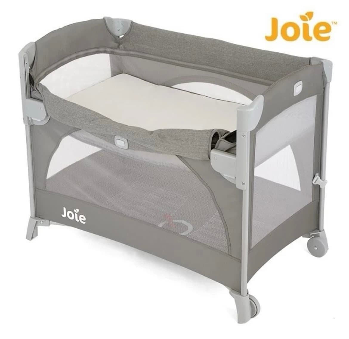 Joie Kubbie Sleep Foggy Gray – Baby Travel Cot — photo 1