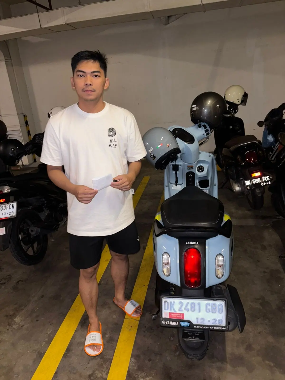 Sewa Yamaha Fazzio (1/3)
