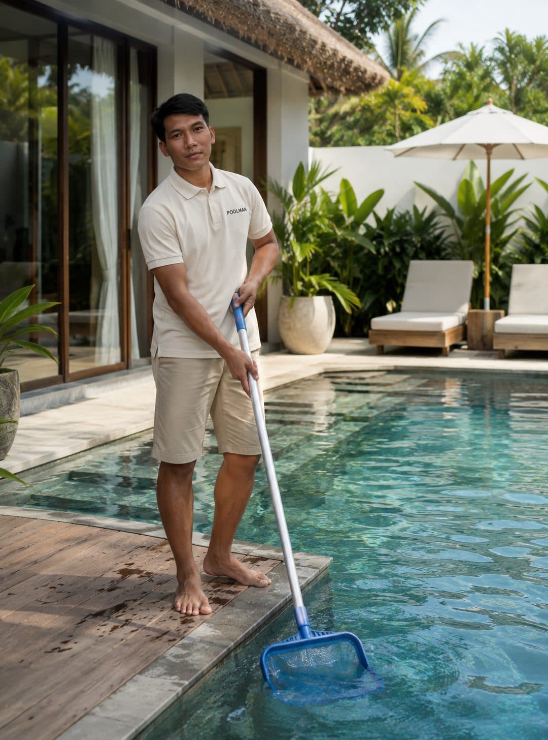 Swimming pool maintenance services — photo 1