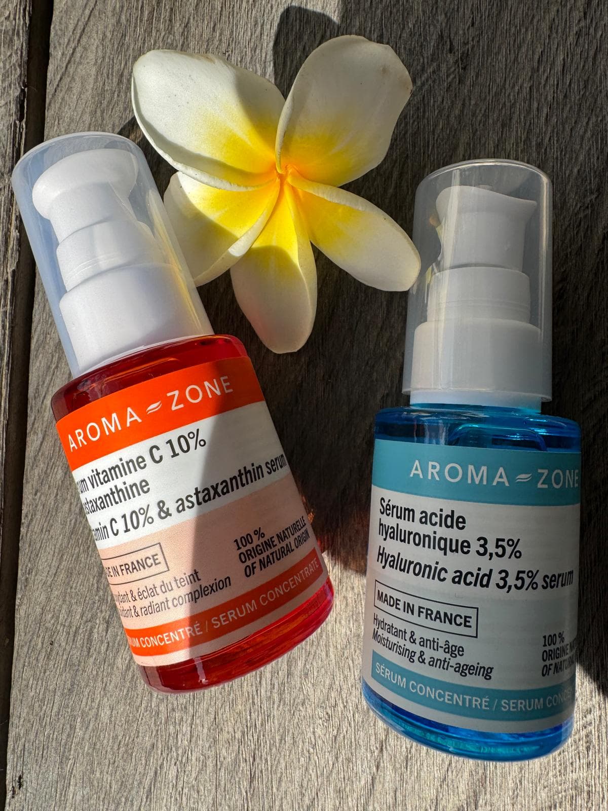 Lot of 2 Aroma Zone serums — photo 1