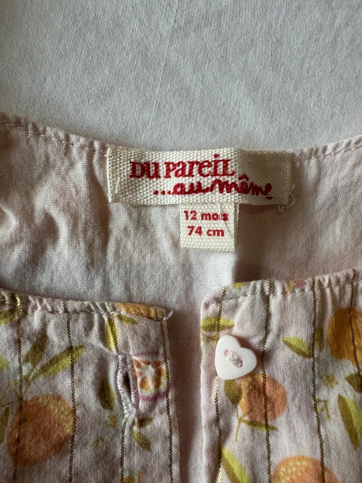 Romper size 12m (1/2)