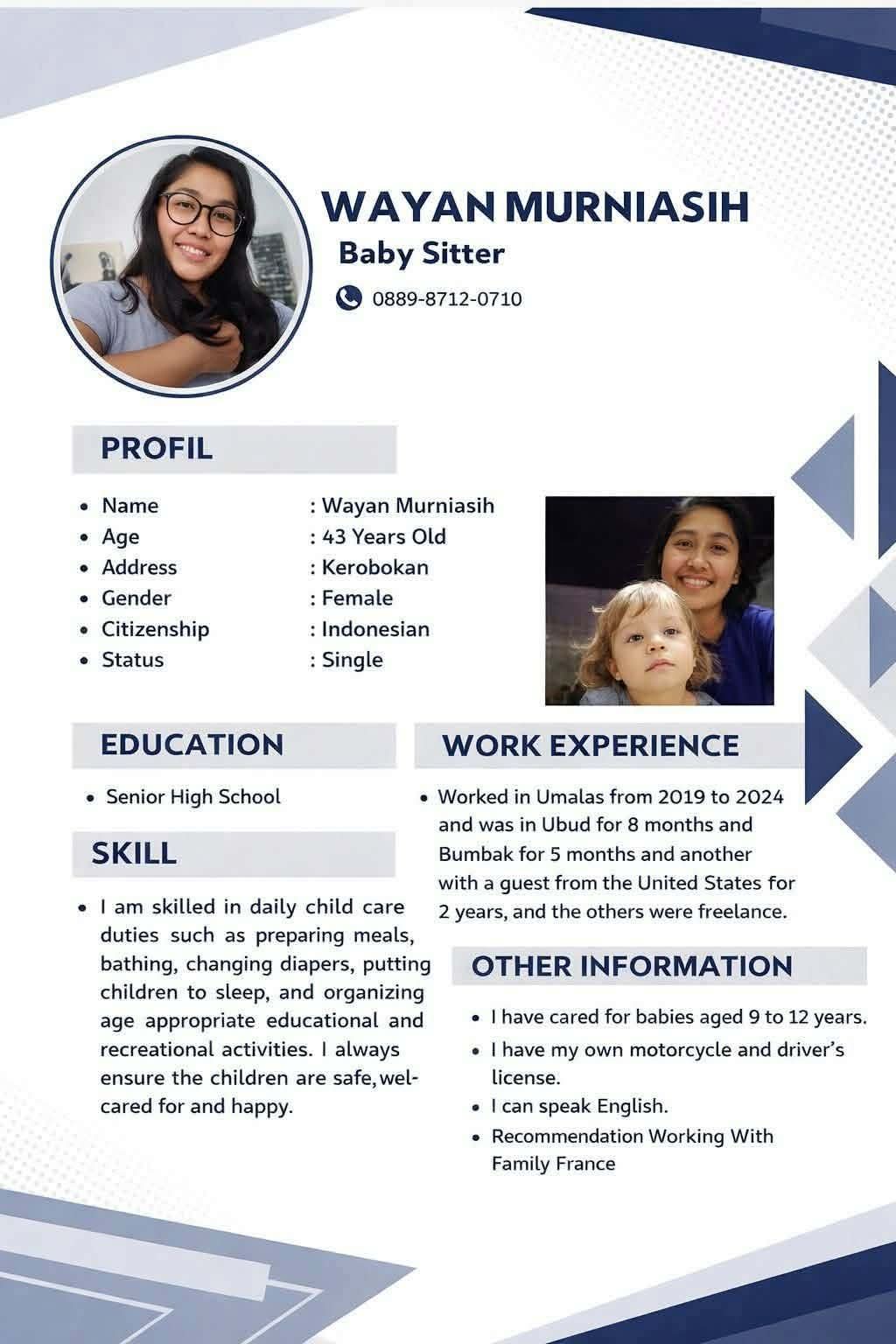 FREELANCE NANNY (1/3)