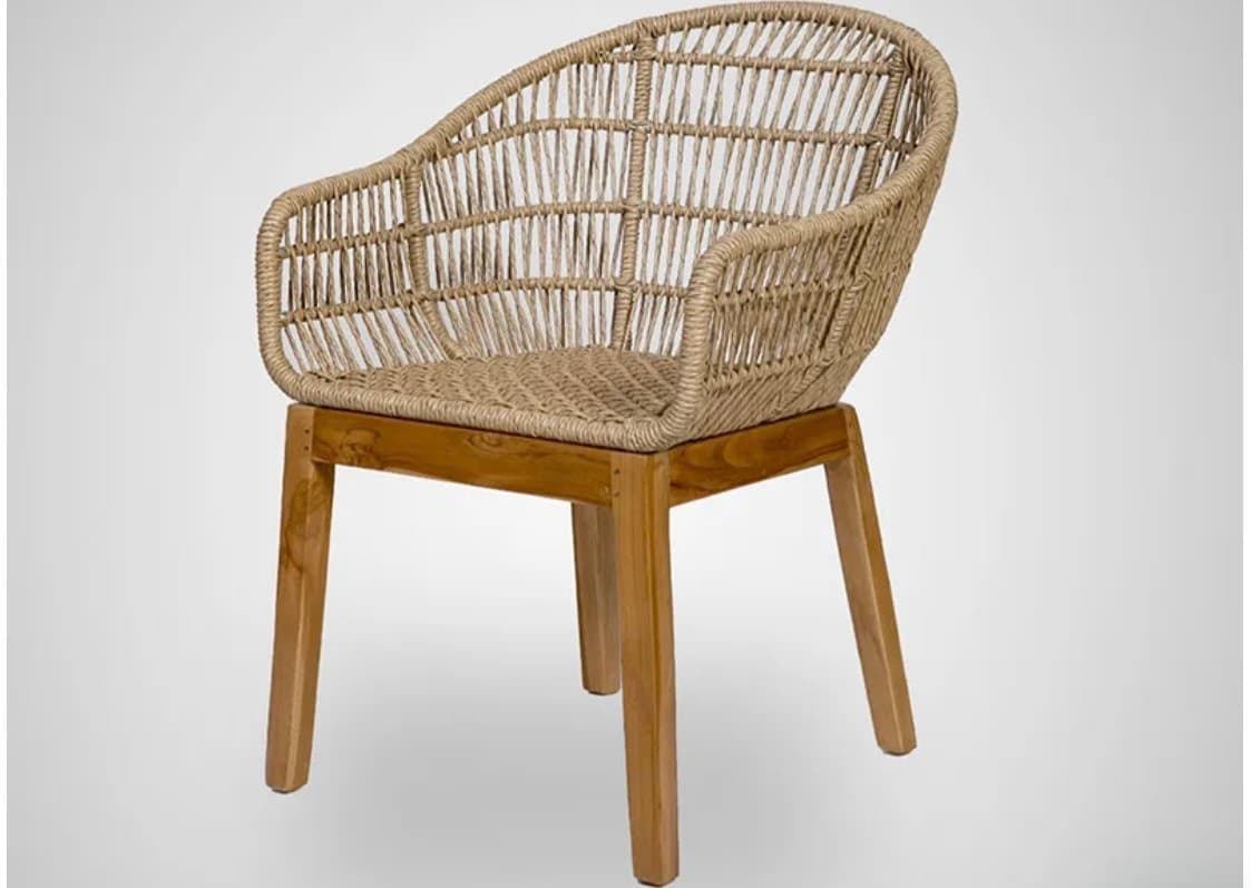 Kursi Teak & Rattan (1/2)