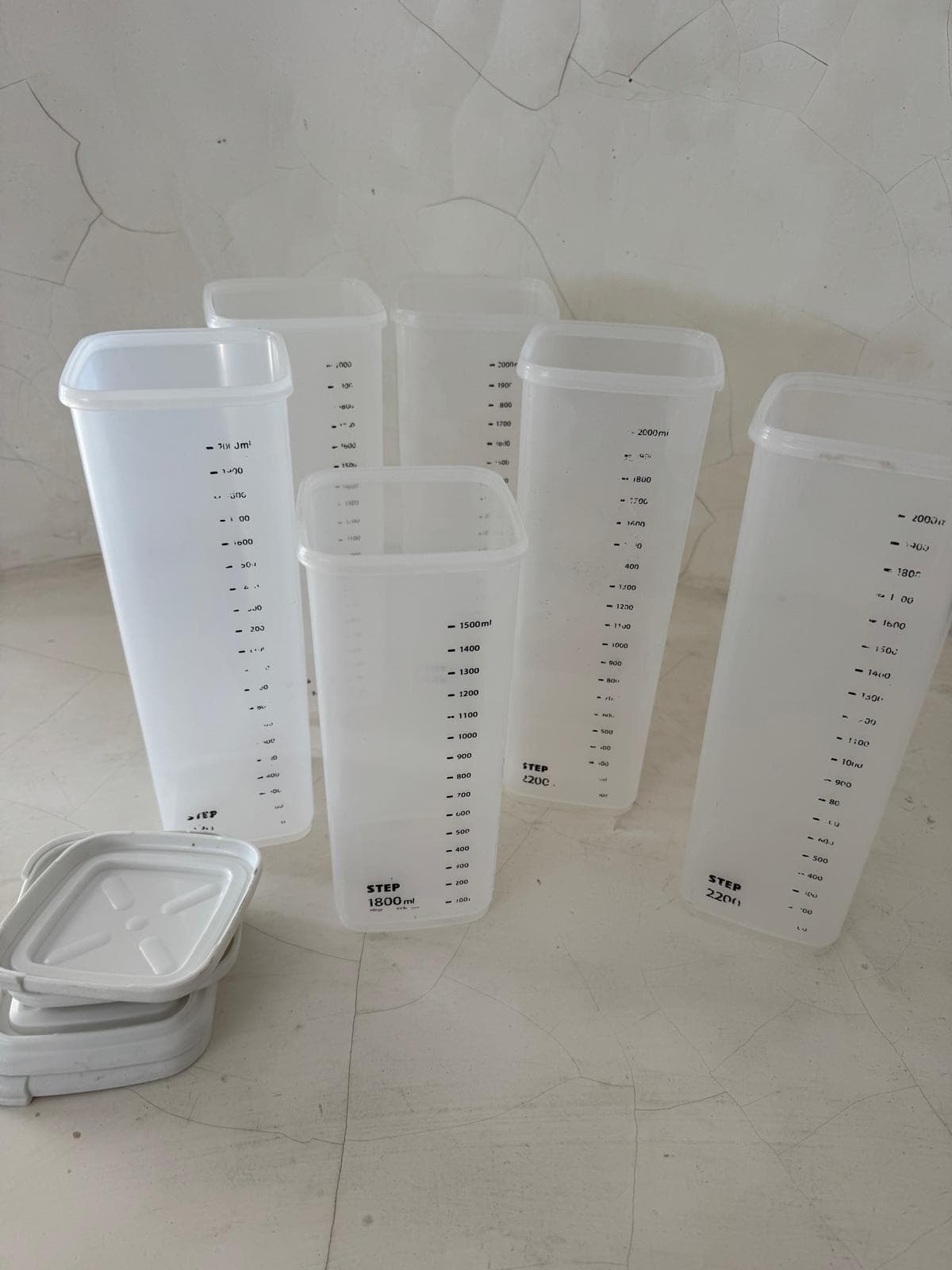 Lot de tupperware gradués — foto 1