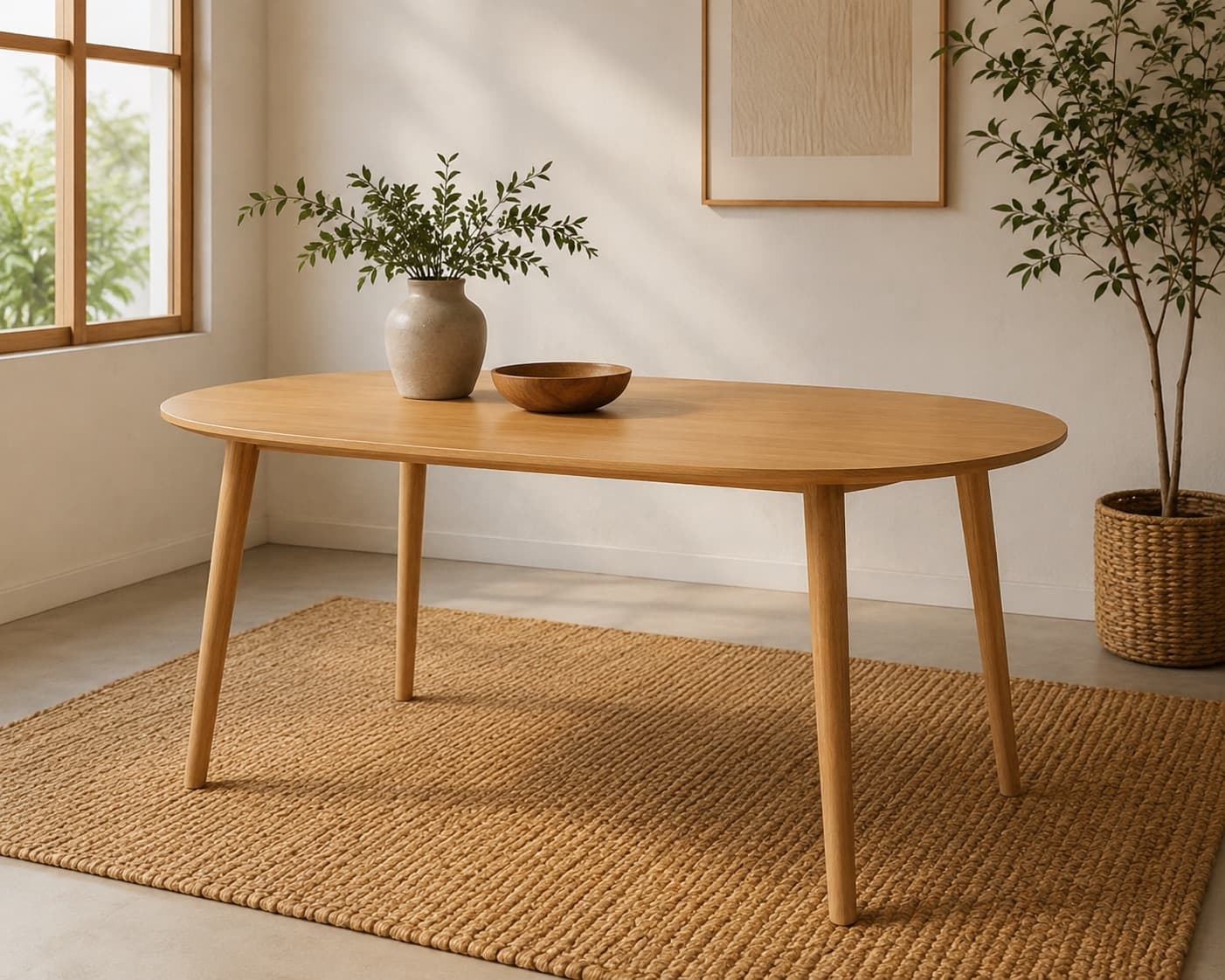 HDT – 04 | Table à manger en bois de teck — photo 1