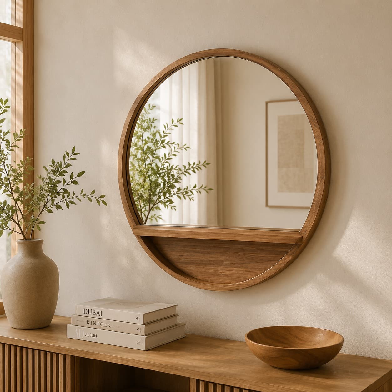 HMC – 03 | Teak Wood & Mirror — photo 1