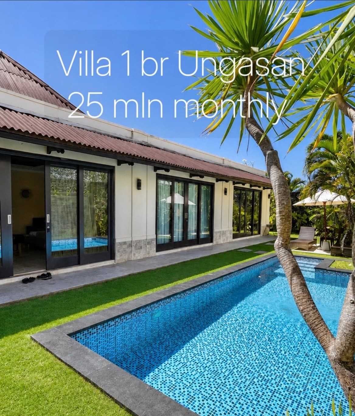 1-BEDROOM PRIVATE VILLA FOR RENT IN UNGASAN — photo 1