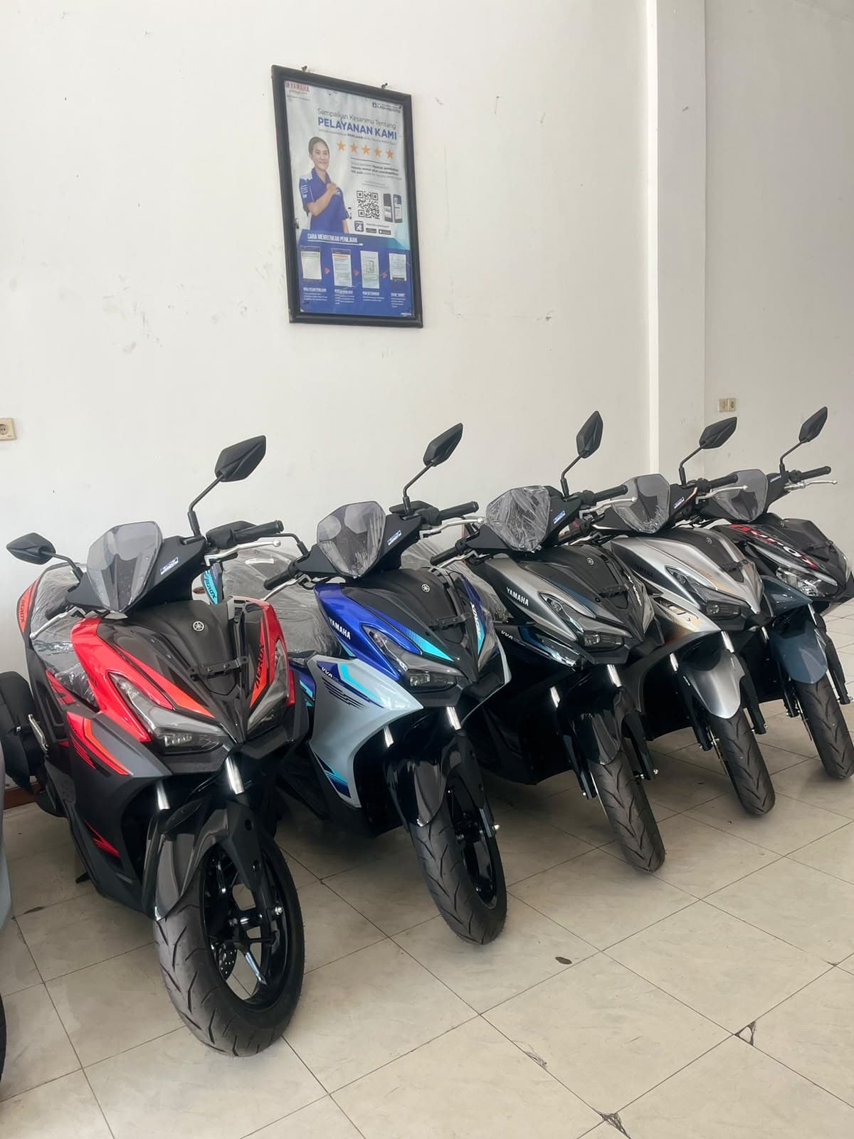 YAMAHA ALL NEW AEROX 155 – NEW UNIT (1/3)