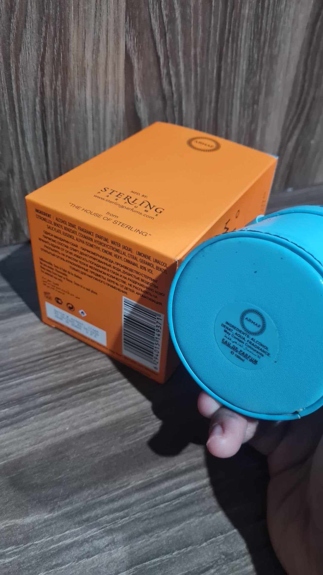 Original Armaf Odyssey Mandarin Sky EDP 100ml For Men - Limited Edition (1/3)