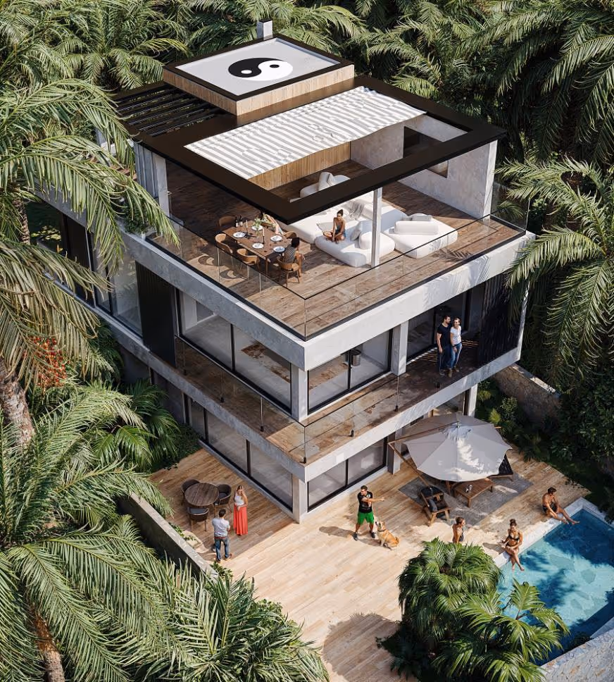 Moreno Villa – Modern 3BR in Melasti with Ocean Views, Rooftop Lounge & Private Pool (1/9)