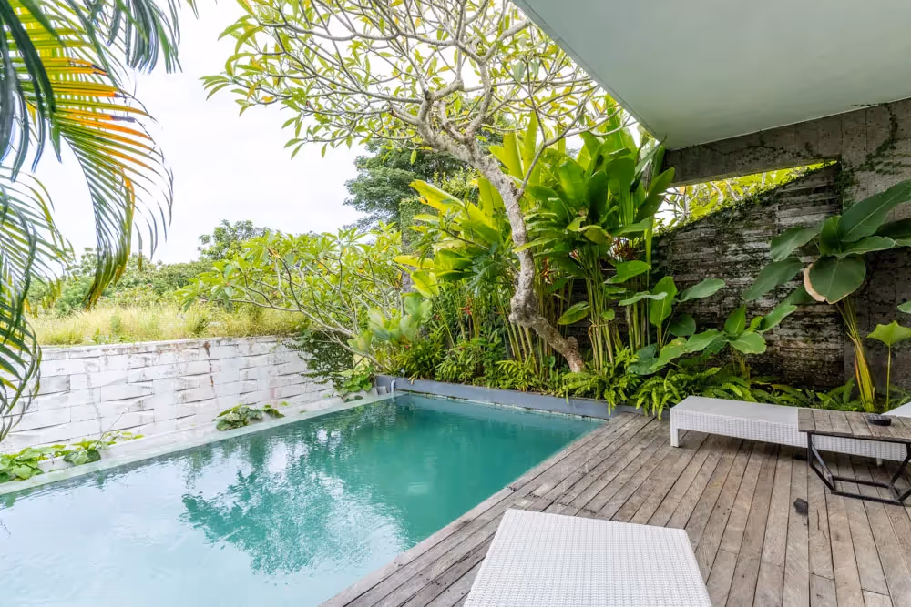 Villa Miyu – Retreat Tropis 1 Kamar Tidur dengan Pemandangan Taman yang Rimbun — foto 1