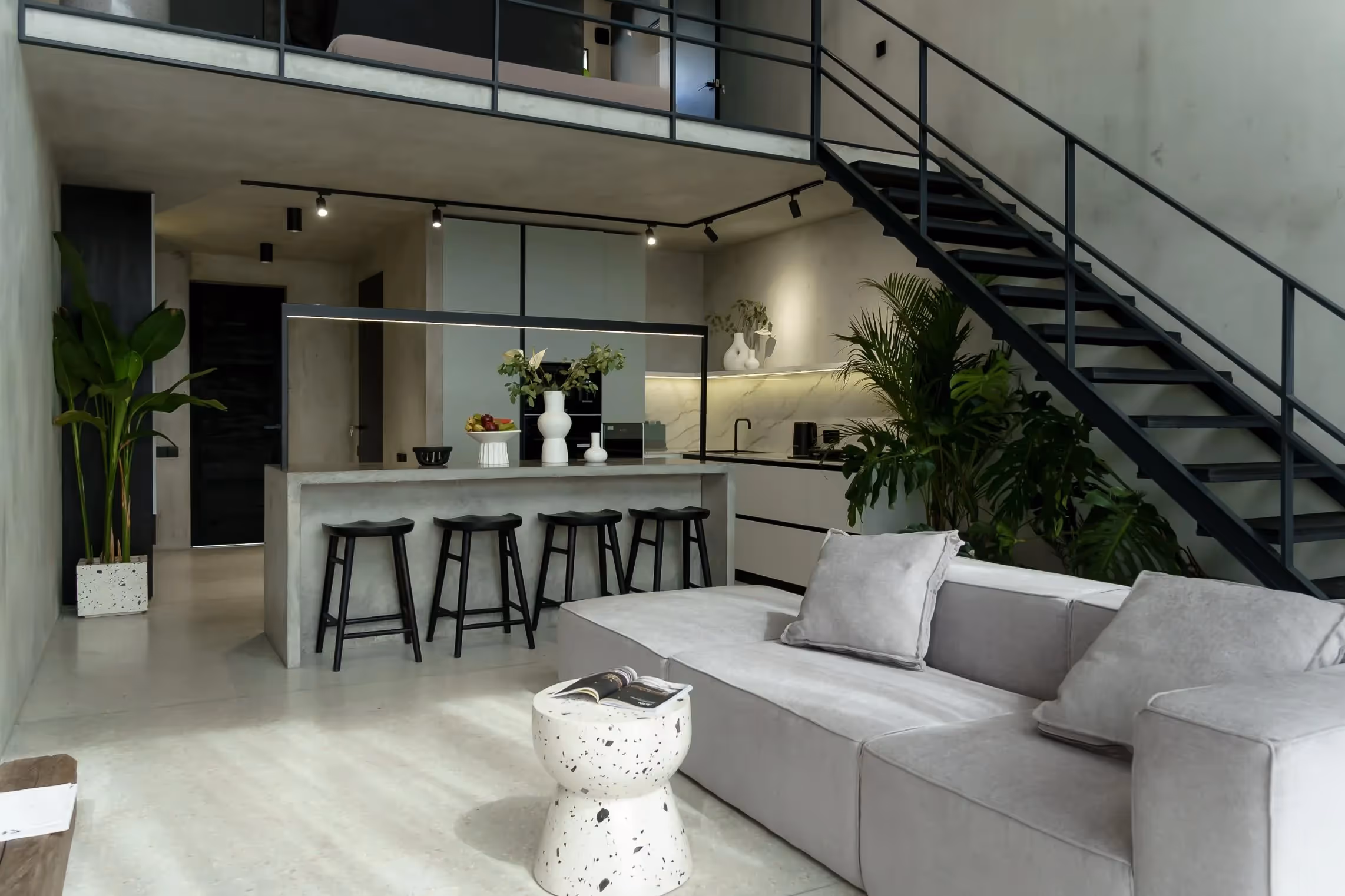 Calyx di Babakan – Townhouse Leasehold Modern 1 Kamar Tidur dengan Kolam Renang Pribadi — foto 1