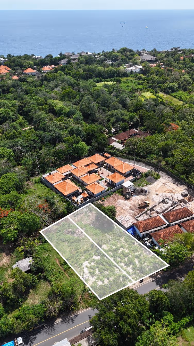 Nia Land – Coastal 745 m² - 1,500 m² Leasehold Land Near Nunggalan Beach (1/5)