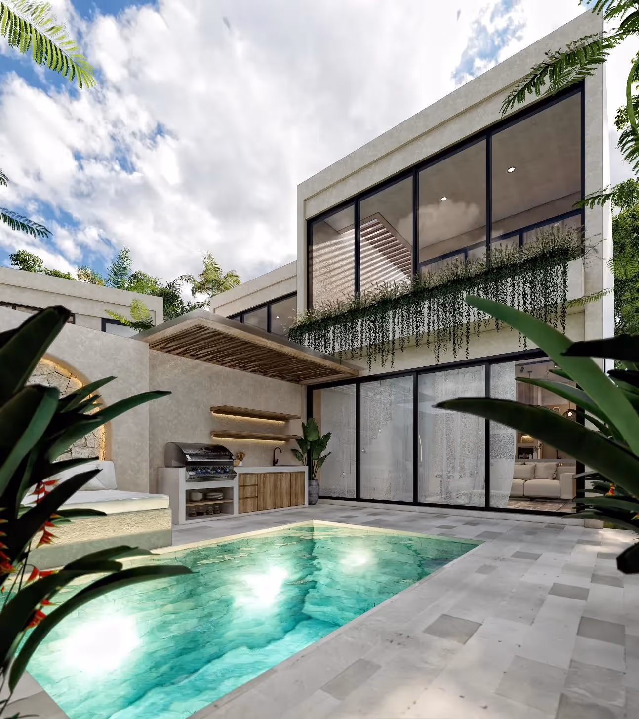 Villa Minako – Stylish 2BDR Tropical Haven in Ungasan — photo 1