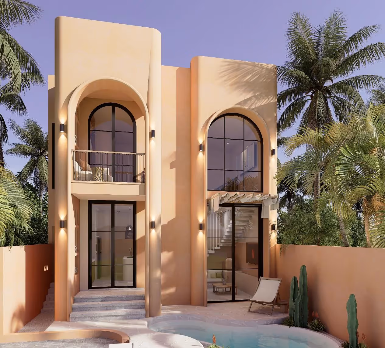 Villa Delphine – Villa Leasehold Modern 1 Kamar Tidur di Padang Padang — foto 1