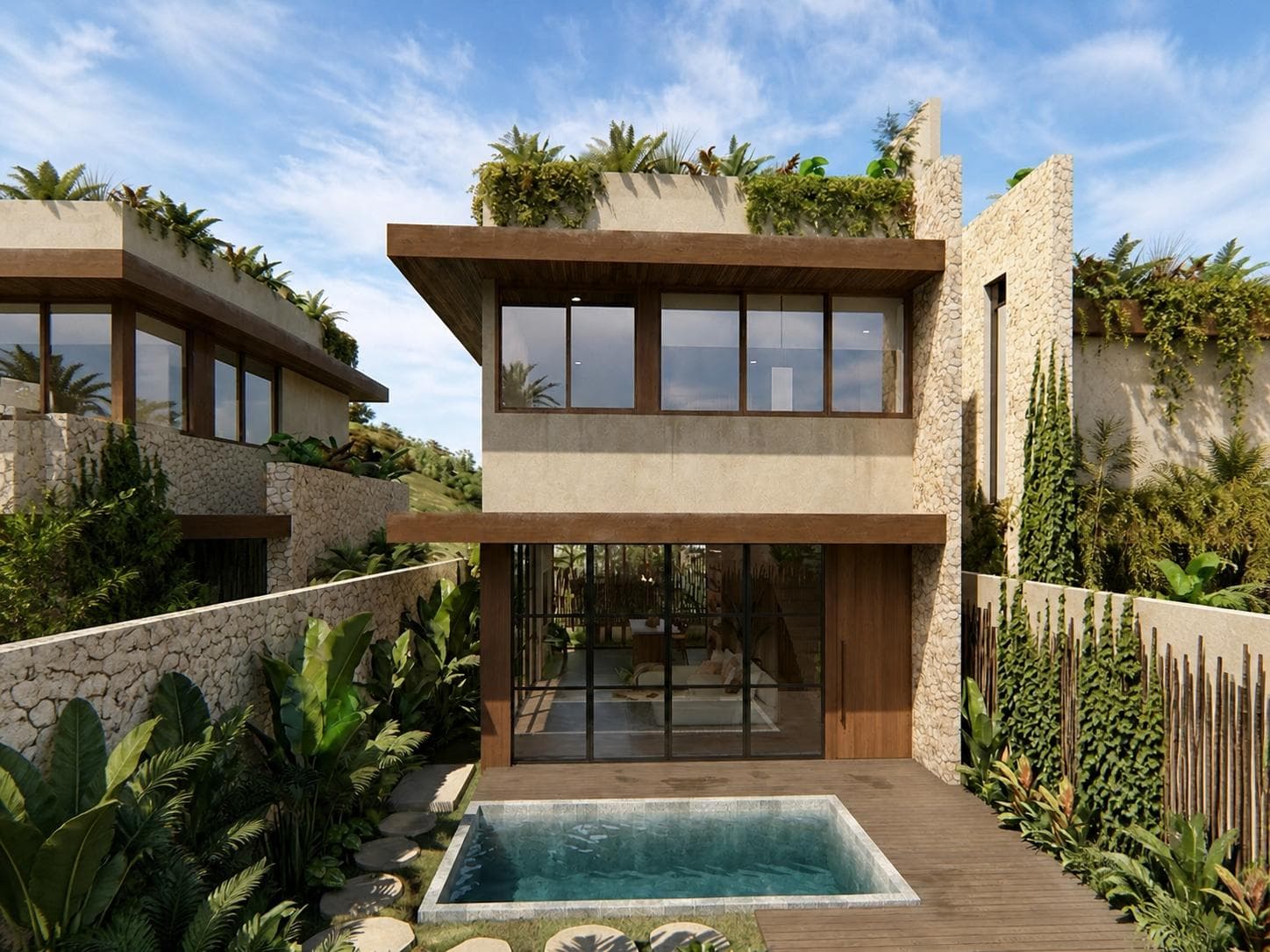 Nuansa Villas à Pecatu – Villa moderne 2 chambres avec piscine privée près de la côte d'Uluwatu — photo 1
