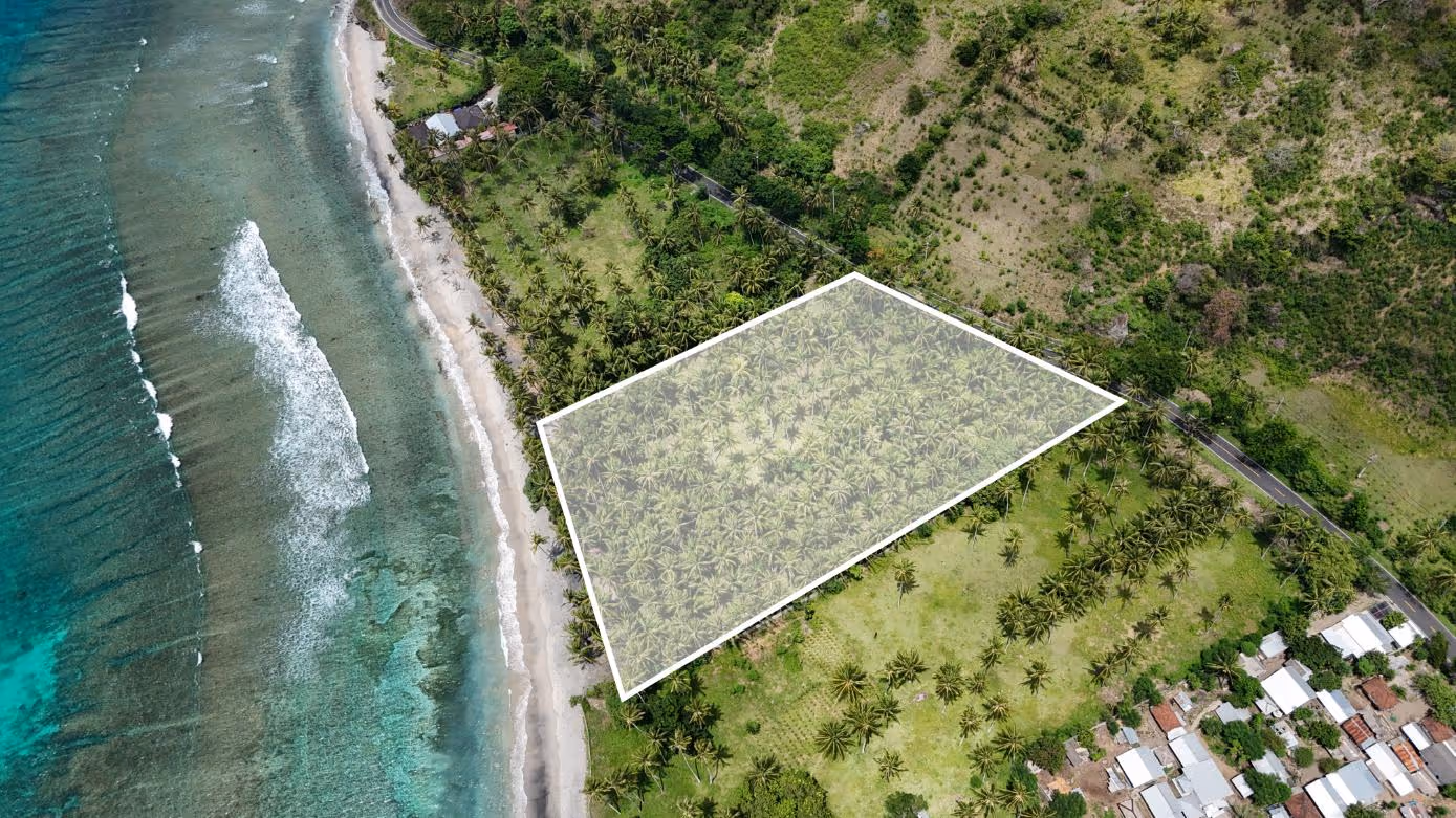 Rune Land – 12,850 m² Beachfront Freehold Plot (1/4)