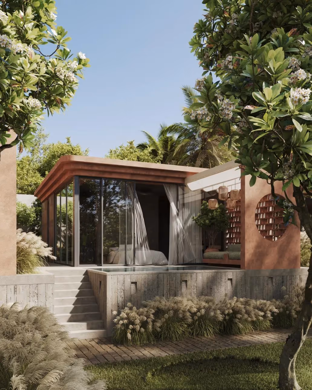 Fengli Villas – 1BR Eco Retreat with Private Pool in Ungasan (1/9)