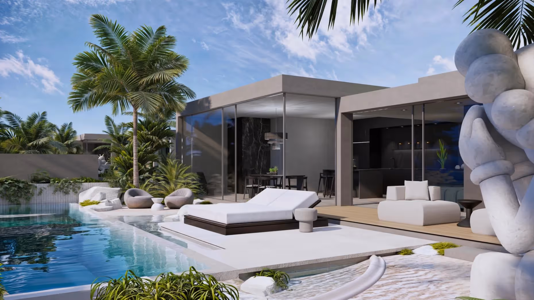 Azure Bay – 1BR Beachfront Villa in Candidasa with Ocean View (1/7)
