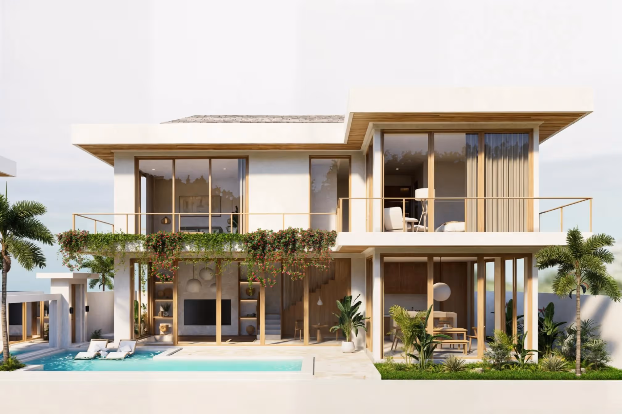 Villa Amirah - Villa leasehold moderne 2 chambres avec piscine privée — photo 1