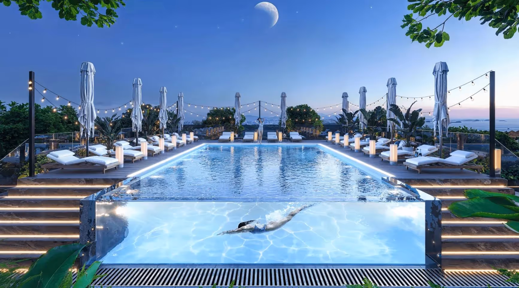 Lorena in Pererenan – Stylish 1BDR Leasehold Apartment with Rooftop Pool (1/7)