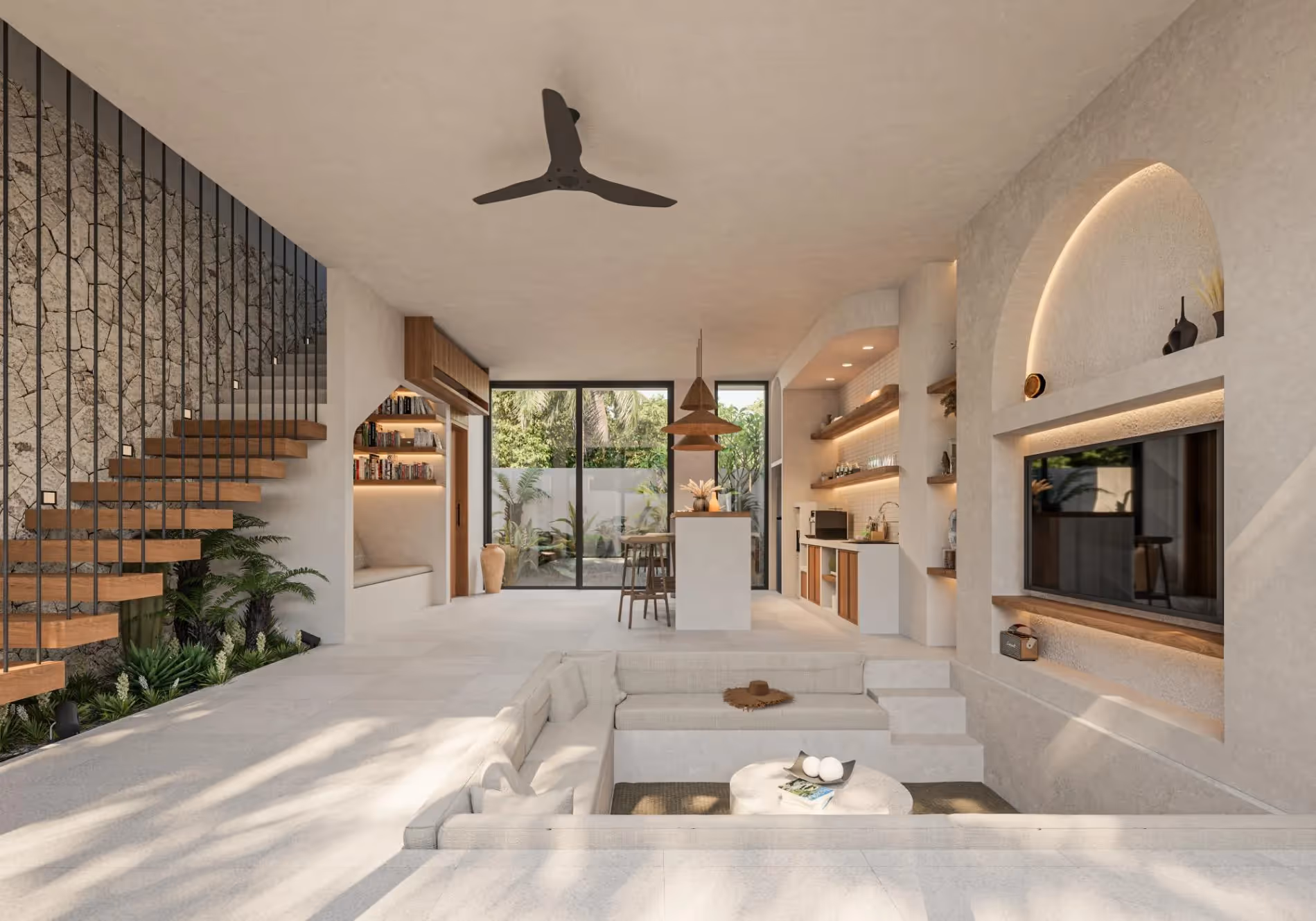 Casa Solu – Villa en bail emphytéotique 2 chambres avec rooftop, sauna & bain froid — photo 1
