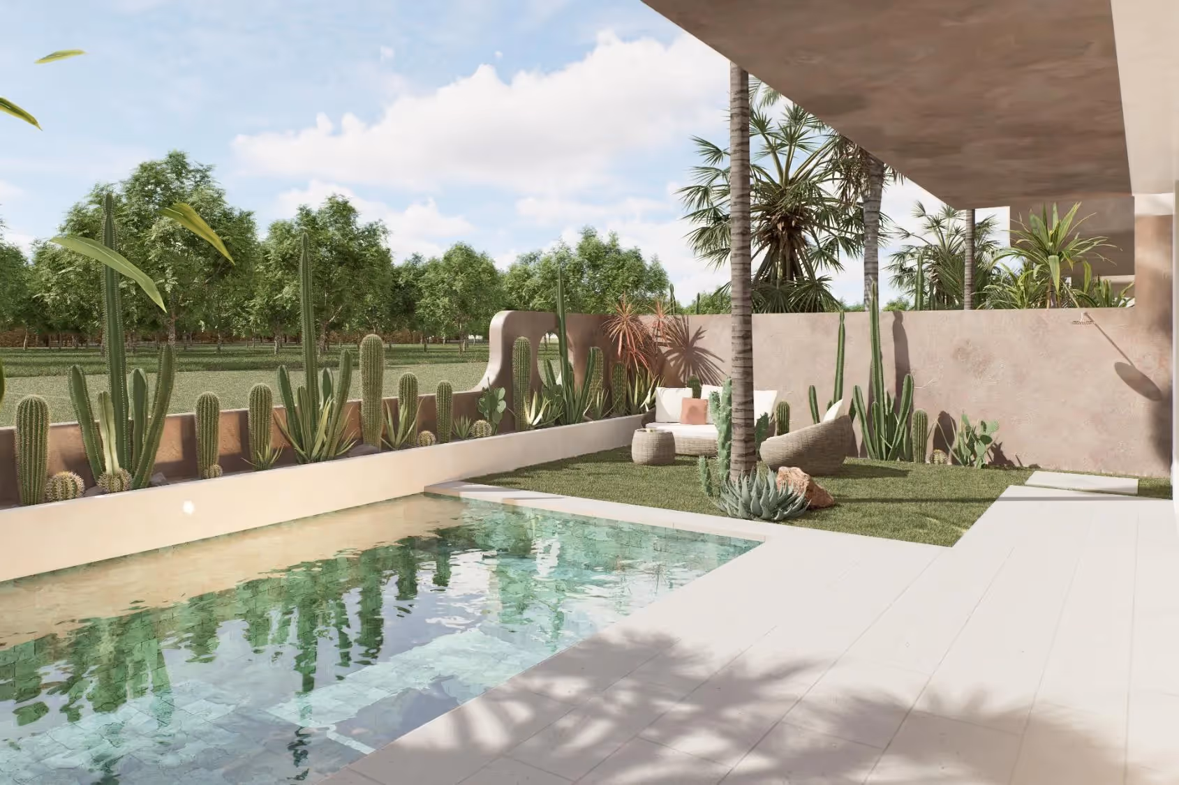 Sulaa Villas – Tropical 3BDR Homes with Ocean View Near Uluwatu Cliffs (1/10)