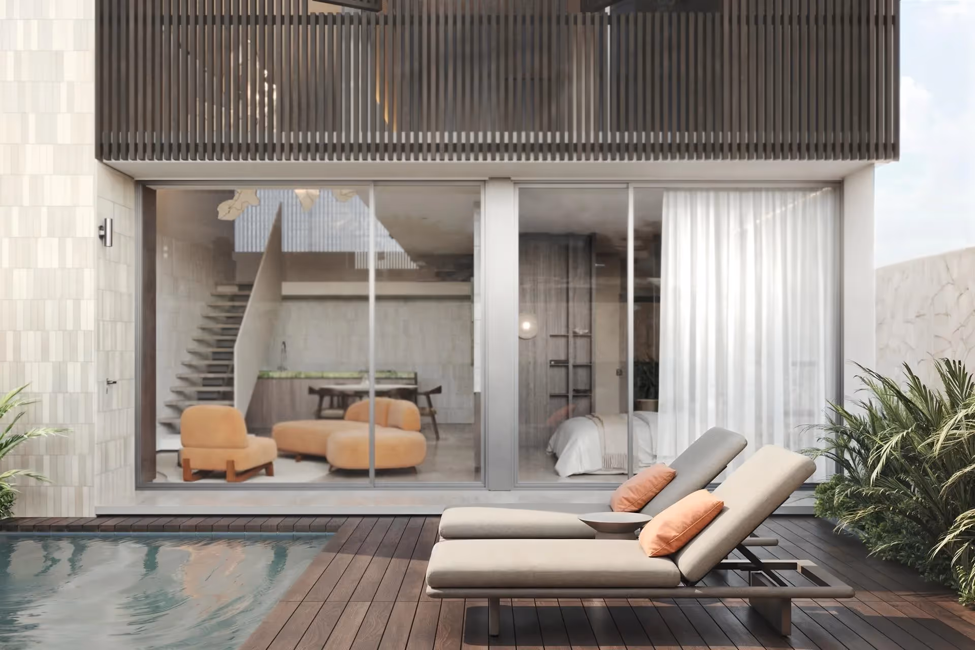 Nova Villa (A-C) - Villa 2 chambres en résidence fermée avec piscine privée et design chic — photo 1