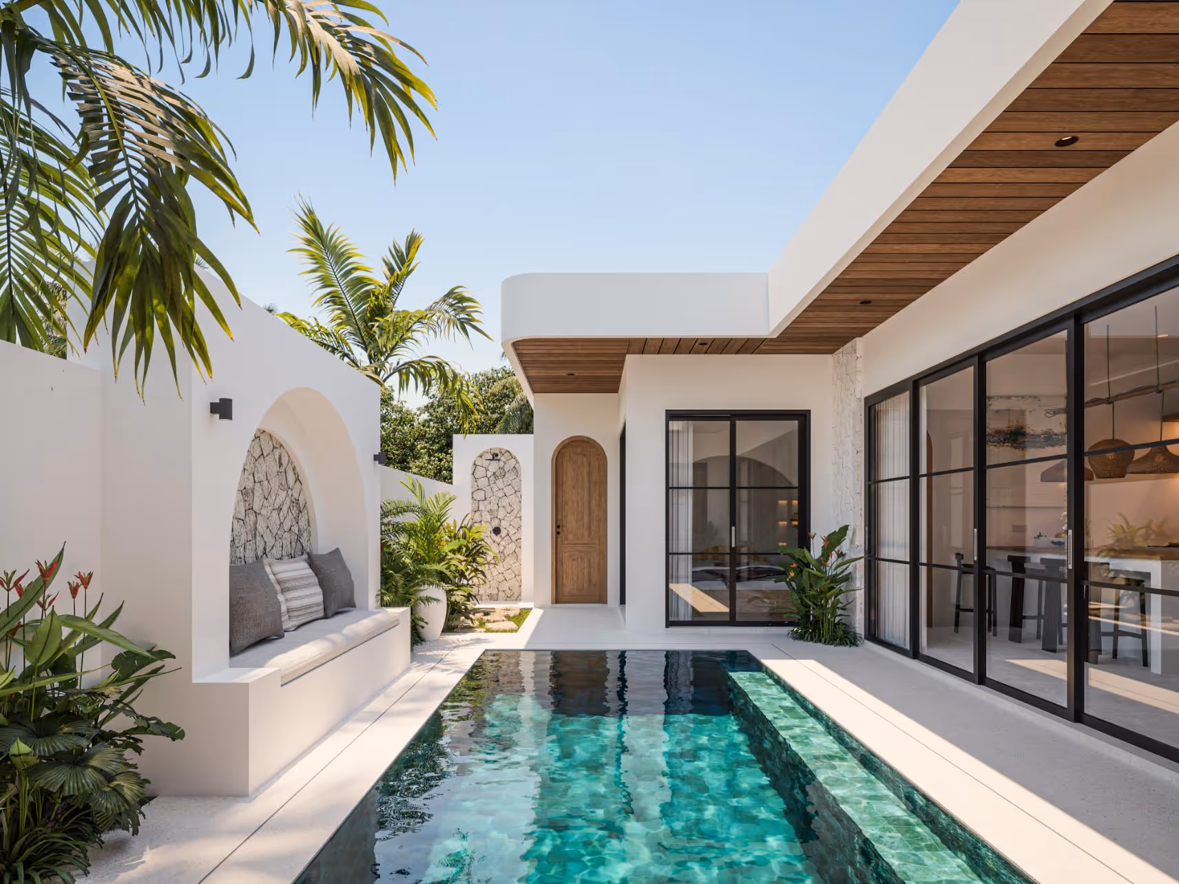 Villa Zenith - Villas en bail emphytéotique 2 chambres avec piscine privée — photo 1