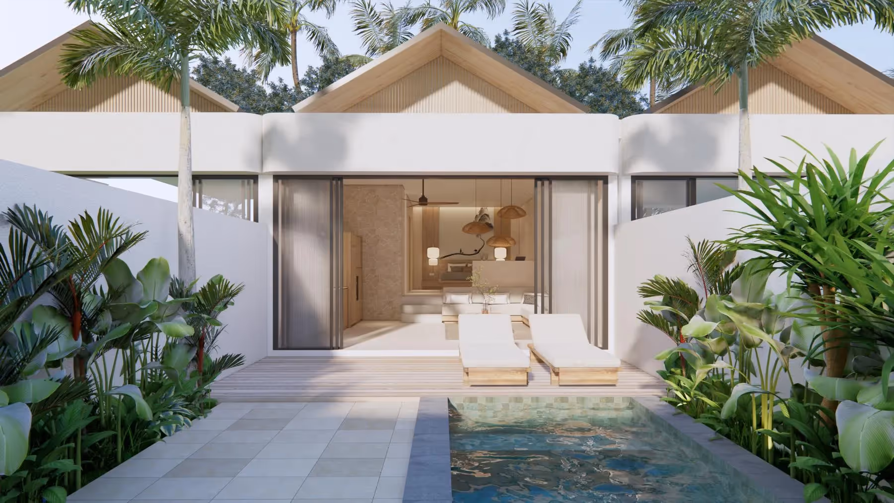 Villa Vania - Villa moderne 1 chambre en leasehold avec piscine privée à Pecatu — photo 1