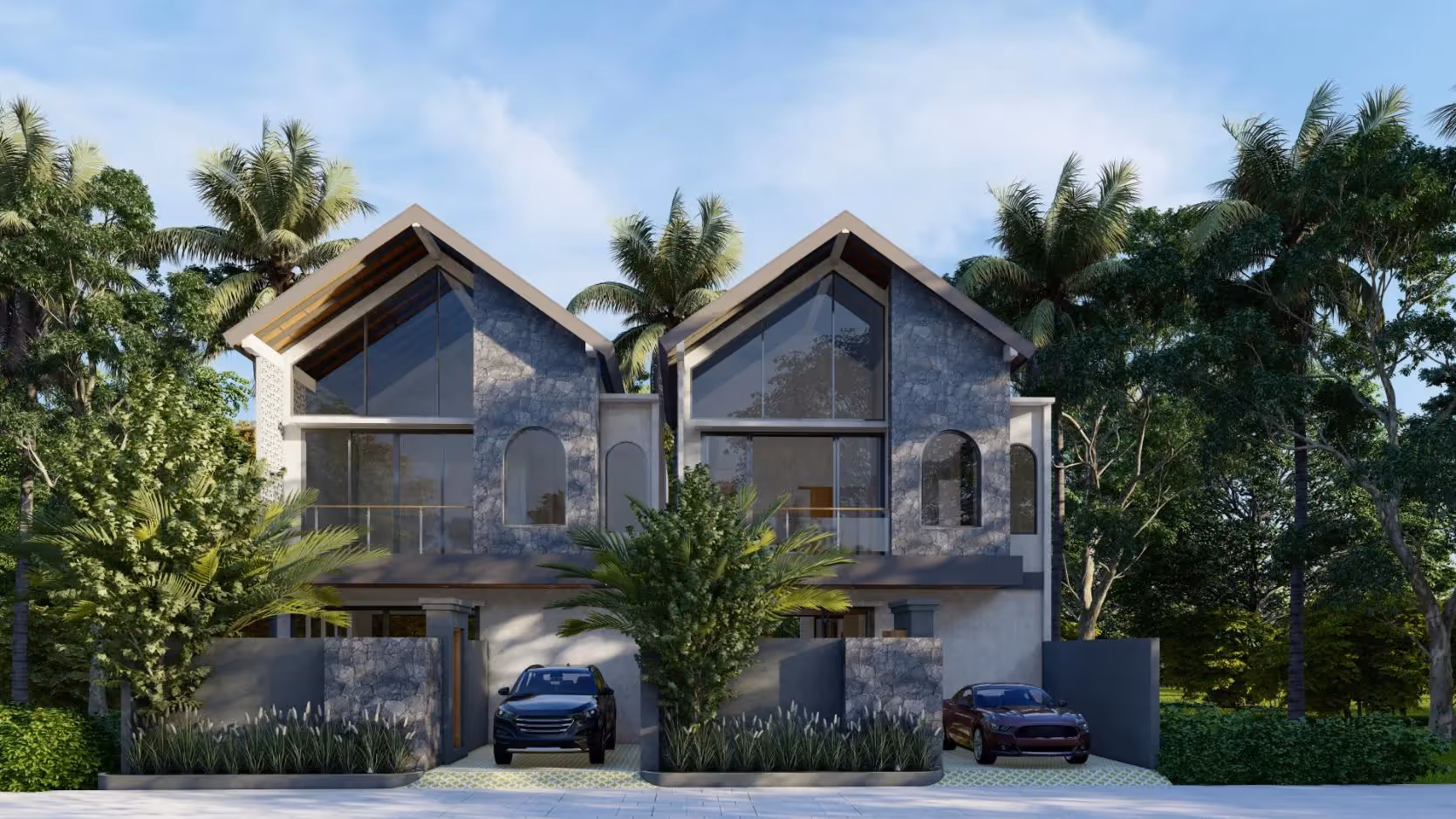Samika in Pecatu – 3BR Freehold Villa with Tropical Courtyard & Pool — photo 1