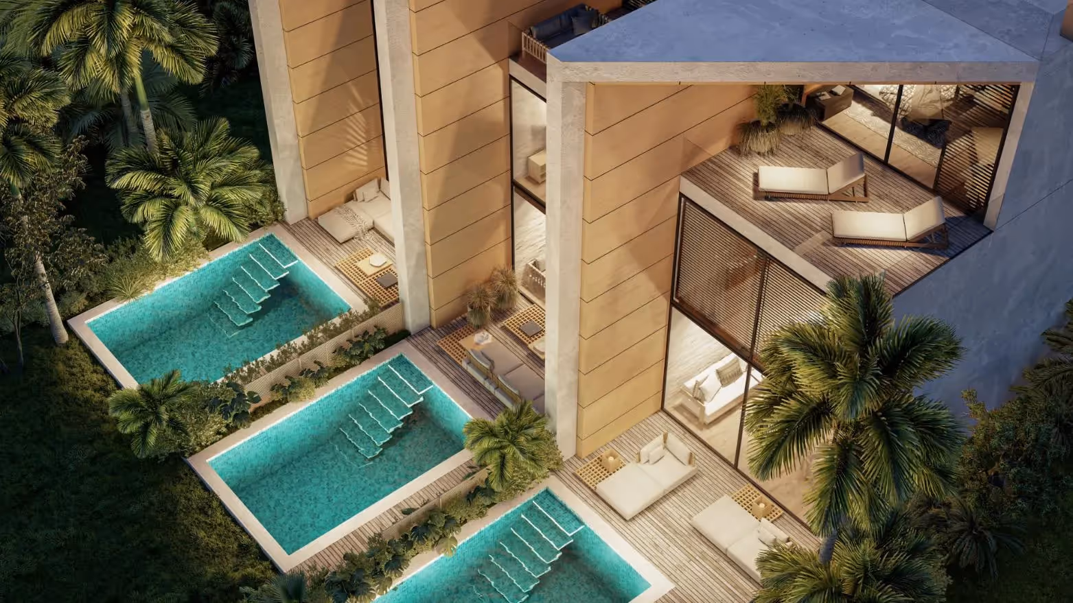 Lorena in Uluwatu – Ocean View 3BR Leasehold Townhouse with Rooftop (1/9)
