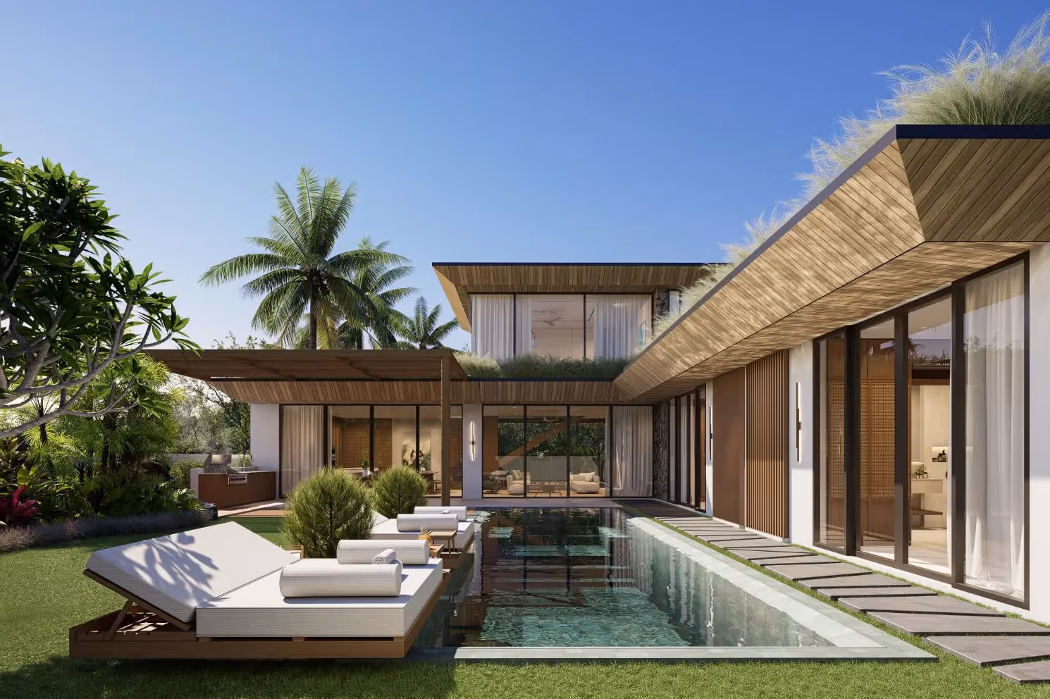 Atalaya Villa in Uluwatu – Luxury 2–5BR Villas in Thomas Beach with Ocean Views & Rooftop Gardens (1/7)