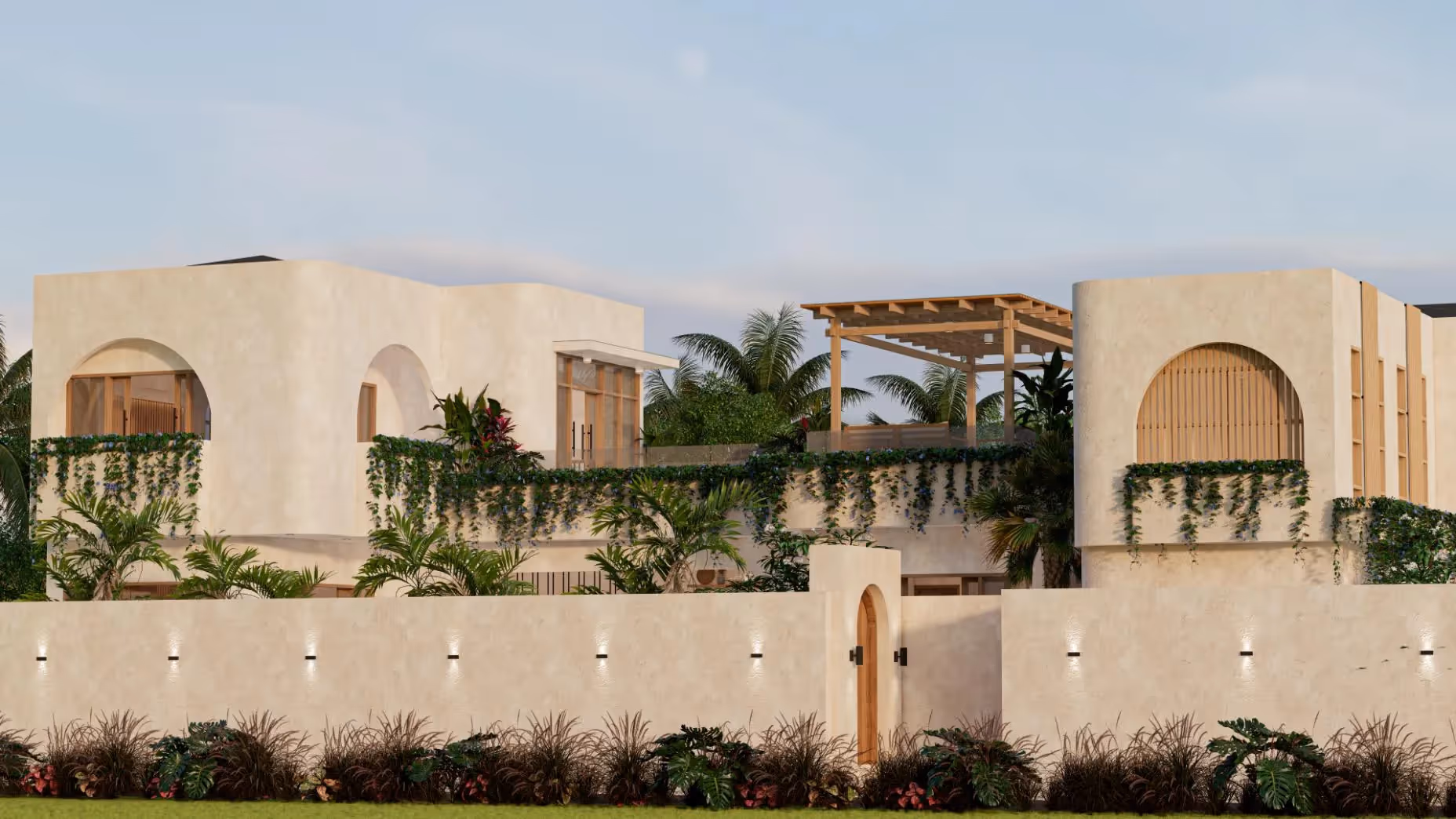 Jivara Villa – 3BR Leasehold with Garden Pool, Yellow Zone, and Rooftop (1/11)